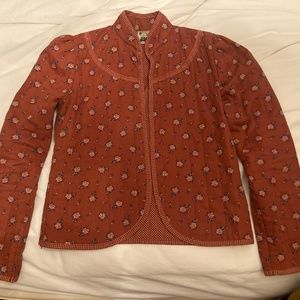 Vintage Quilted Blazer Jacket XS/S